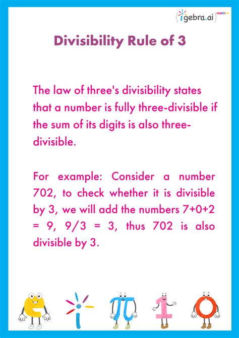 Follow the Divisibility Guidelines for 3 .
